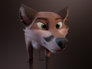 Vidgard Fox 3Dモデル