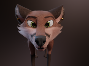 Vidgard Fox 3Dモデル