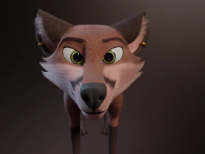 Vidgard Fox 3D Model