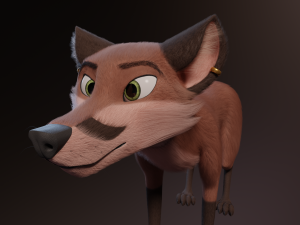Vidgard Fox 3Dモデル