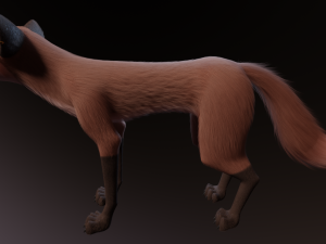 Vidgard Fox 3Dモデル