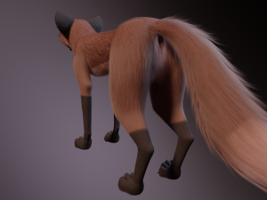 Vidgard Fox 3Dモデル