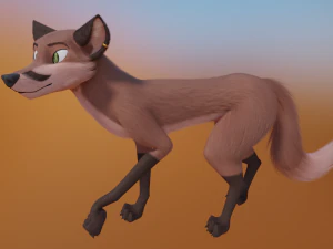 Vidgard Fox 3D Model