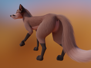 Vidgard Fox 3Dモデル