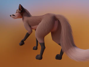 Vidgard Fox 3D Model