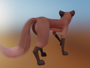 Vidgard Fox 3Dモデル