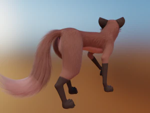 Vidgard Fox 3D Model