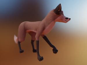Vidgard Fox 3Dモデル