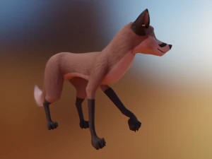 Vidgard Fox 3D Model
