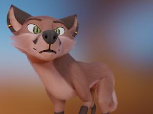 Vidgard Fox 3Dモデル