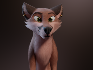 Vidgard Fox 3Dモデル