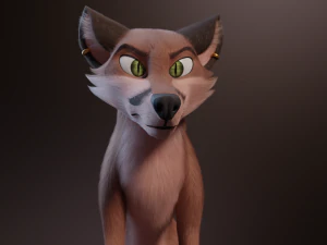 Vidgard Fox 3D Model