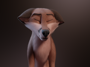 Vidgard Fox 3Dモデル