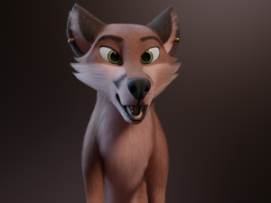Vidgard Fox 3Dモデル