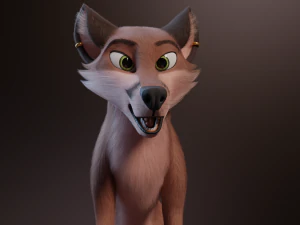 Vidgard Fox 3D Model