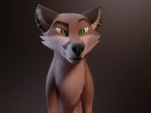 Vidgard Fox 3D Model