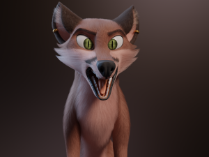 Vidgard Fox 3Dモデル