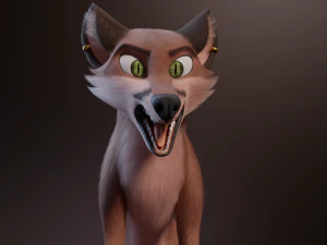 Vidgard Fox 3D Model