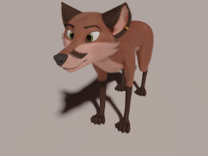 Vidgard Fox 3Dモデル