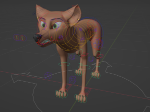 Vidgard Fox 3Dモデル