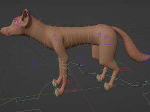 Vidgard Fox 3Dモデル