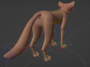 Vidgard Fox 3Dモデル