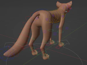 Vidgard Fox 3D Model