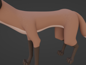 Vidgard Fox 3Dモデル