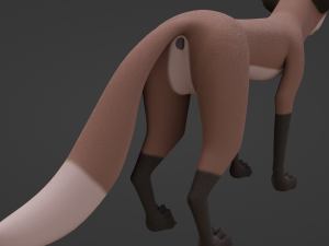 Vidgard Fox 3Dモデル