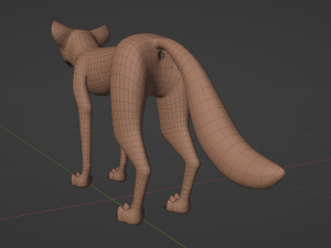 Vidgard Fox 3Dモデル