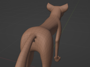 Vidgard Fox 3Dモデル