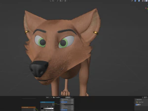 Vidgard Fox 3D Model