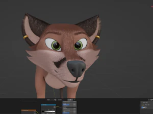 Vidgard Fox 3D Model