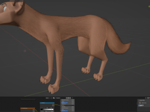 Vidgard Fox 3Dモデル