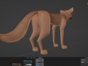 Vidgard Fox 3Dモデル