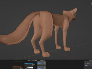 Vidgard Fox 3D Model