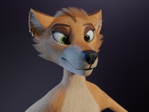 Rachel Anthro Dingo Model 3D