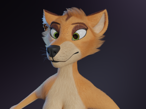 Rachel Anthro Dingo Model 3D
