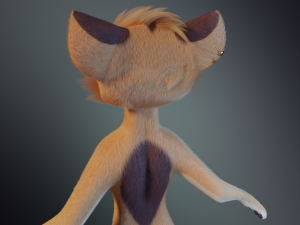 Rachel Anthro Dingo Model 3D