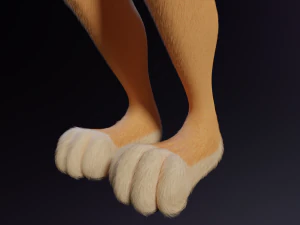 Rachel Anthro Dingo 3D Model