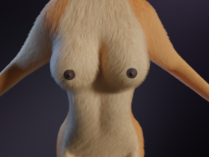 Rachel Anthro Dingo Model 3D