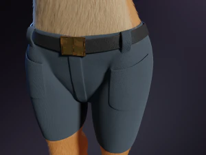 Rachel Anthro Dingo 3D Model