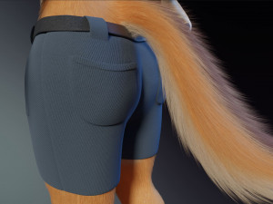 Rachel Anthro Dingo Model 3D