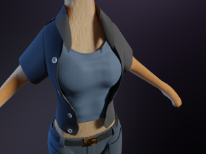 Rachel Anthro Dingo Model 3D