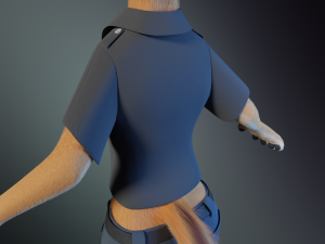 Rachel Anthro Dingo Model 3D