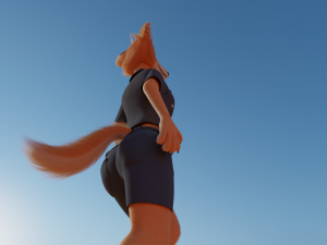 Rachel Anthro Dingo Model 3D