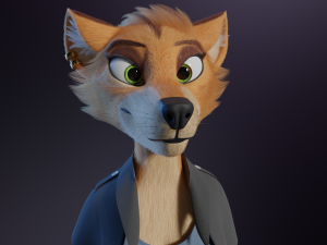 Rachel Anthro Dingo Model 3D