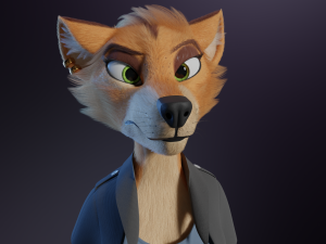 Rachel Anthro Dingo Model 3D