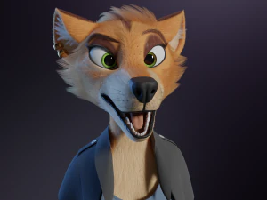 Rachel Anthro Dingo 3D Model