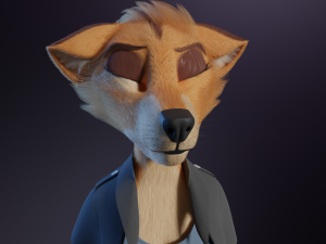 Rachel Anthro Dingo Model 3D